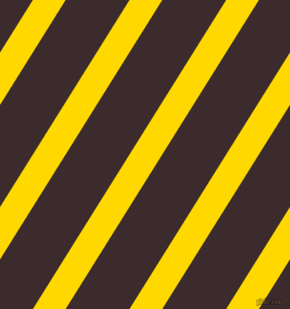 58 degree angle lines stripes, 39 pixel line width, 76 pixel line spacing, School Bus Yellow and Havana stripes and lines seamless tileable