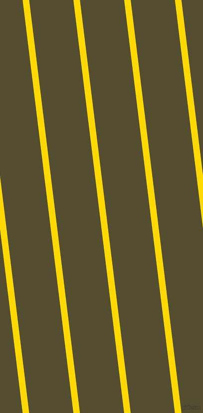 97 degree angle lines stripes, 13 pixel line width, 88 pixel line spacing, School Bus Yellow and Thatch Green stripes and lines seamless tileable