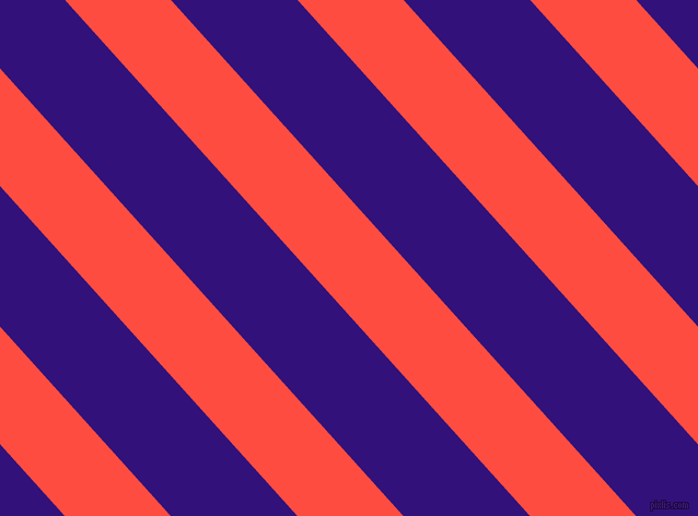 132 degree angle lines stripes, 72 pixel line width, 86 pixel line spacing, Sunset Orange and Persian Indigo stripes and lines seamless tileable