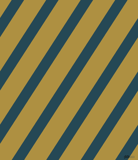 57 degree angle lines stripes, 36 pixel line width, 64 pixel line spacing, Teal Blue and Turmeric stripes and lines seamless tileable