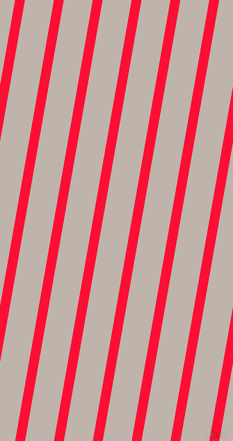 80 degree angle lines stripes, 14 pixel line width, 41 pixel line spacing, Torch Red and Tide stripes and lines seamless tileable
