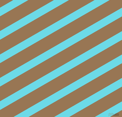 30 degree angle lines stripes, 26 pixel line width, 44 pixel line spacing, Turquoise Blue and Pale Brown stripes and lines seamless tileable