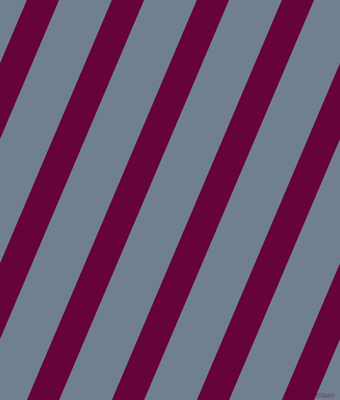 67 degree angle lines stripes, 58 pixel line width, 95 pixel line spacing, Tyrian Purple and Slate Grey stripes and lines seamless tileable