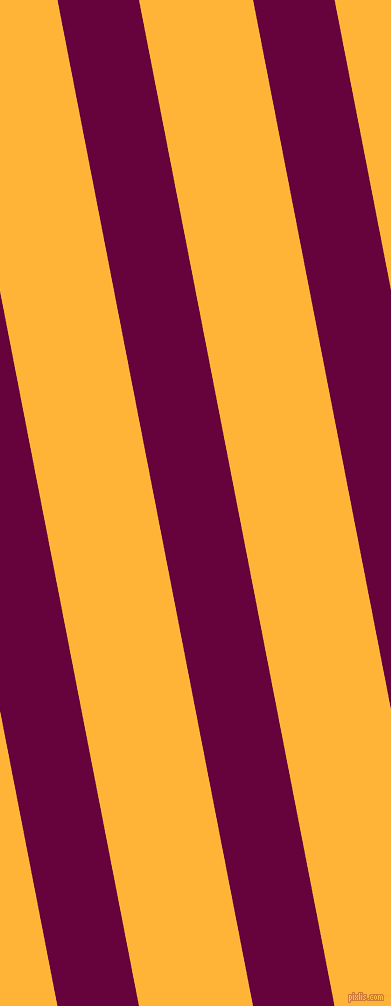 101 degree angle lines stripes, 80 pixel line width, 112 pixel line spacing, Tyrian Purple and Supernova stripes and lines seamless tileable