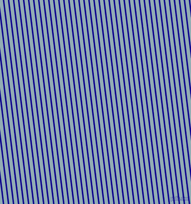 97 degree angle lines stripes, 3 pixel line width, 7 pixel line spacing, Ultramarine and Botticelli stripes and lines seamless tileable