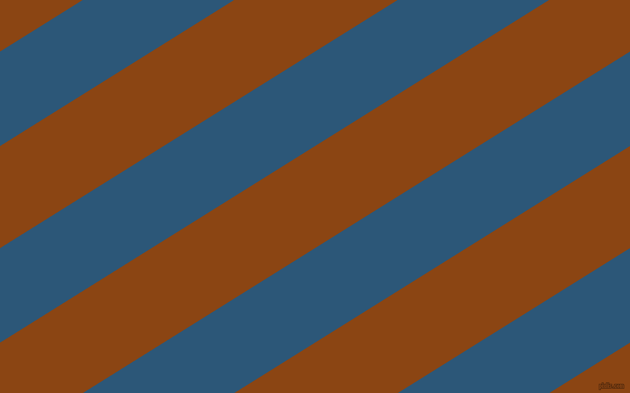 32 degree angle lines stripes, 113 pixel line width, 122 pixel line spacing, Venice Blue and Saddle Brown stripes and lines seamless tileable