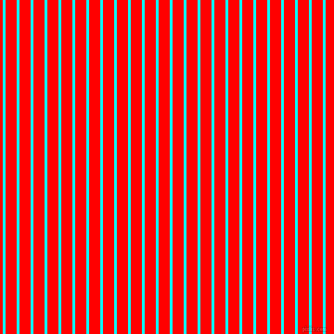 vertical lines stripes, 4 pixel line width, 16 pixel line spacing, Aqua and Red vertical lines and stripes seamless tileable