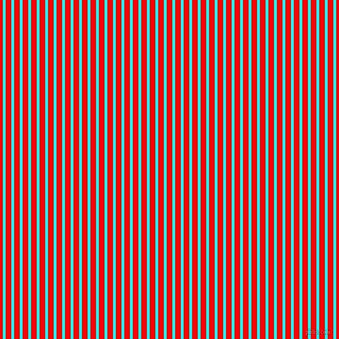 vertical lines stripes, 4 pixel line width, 8 pixel line spacing, Aqua and Red vertical lines and stripes seamless tileable