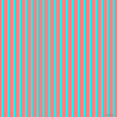 vertical lines stripes, 8 pixel line width, 16 pixel line spacing, Aqua and Salmon vertical lines and stripes seamless tileable