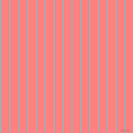vertical lines stripes, 2 pixel line width, 32 pixel line spacing, Aqua and Salmon vertical lines and stripes seamless tileable