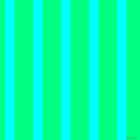 vertical lines stripes, 32 pixel line width, 64 pixel line spacing, Aqua and Spring Green vertical lines and stripes seamless tileable