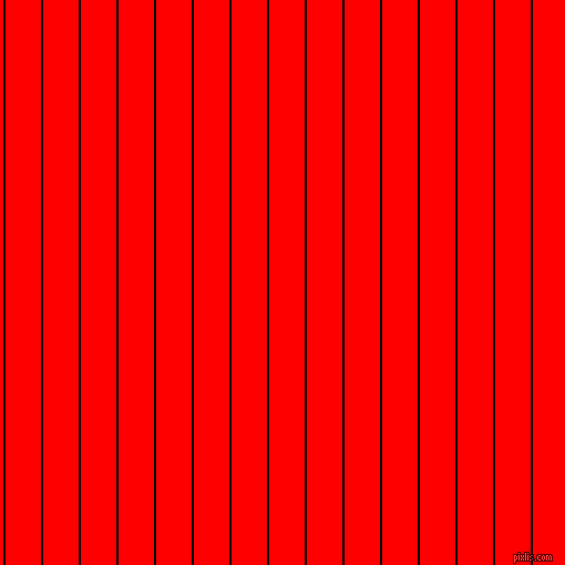 vertical lines stripes, 2 pixel line width, 32 pixel line spacing, Black and Red vertical lines and stripes seamless tileable