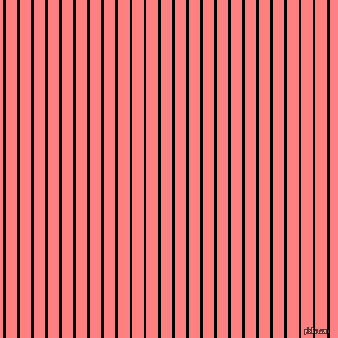 vertical lines stripes, 4 pixel line width, 16 pixel line spacing, Black and Salmon vertical lines and stripes seamless tileable