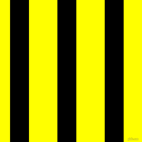 vertical lines stripes, 64 pixel line width, 96 pixel line spacing, Black and Yellow vertical lines and stripes seamless tileable