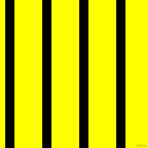vertical lines stripes, 32 pixel line width, 96 pixel line spacing, Black and Yellow vertical lines and stripes seamless tileable