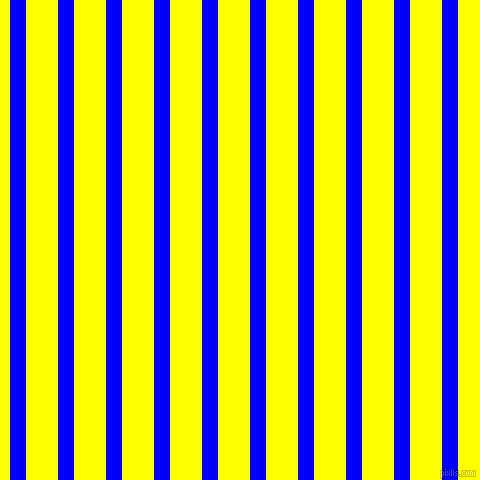 vertical lines stripes, 16 pixel line width, 32 pixel line spacing, Blue and Yellow vertical lines and stripes seamless tileable