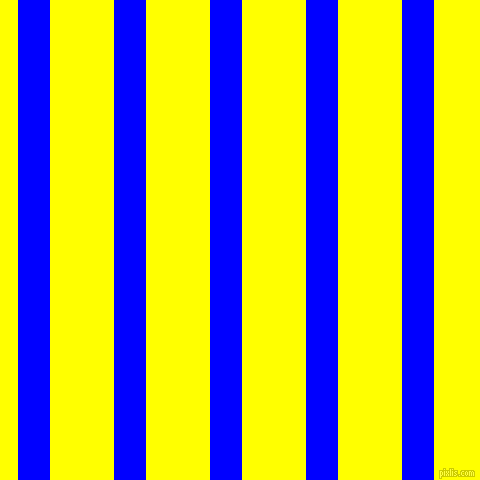vertical lines stripes, 32 pixel line width, 64 pixel line spacing, Blue and Yellow vertical lines and stripes seamless tileable