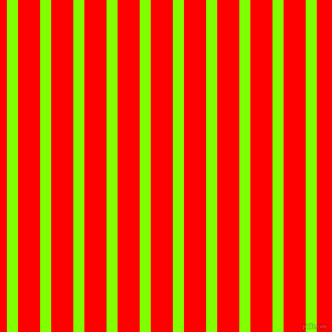 vertical lines stripes, 16 pixel line width, 32 pixel line spacing, Chartreuse and Red vertical lines and stripes seamless tileable