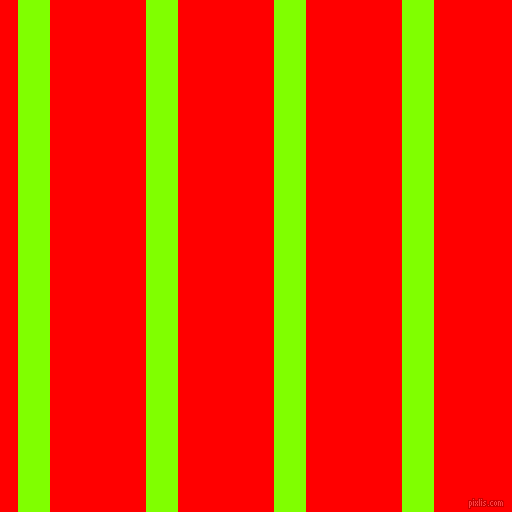 vertical lines stripes, 32 pixel line width, 96 pixel line spacing, Chartreuse and Red vertical lines and stripes seamless tileable