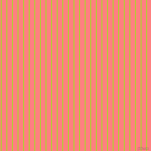 vertical lines stripes, 2 pixel line width, 16 pixel line spacing, Chartreuse and Salmon vertical lines and stripes seamless tileable