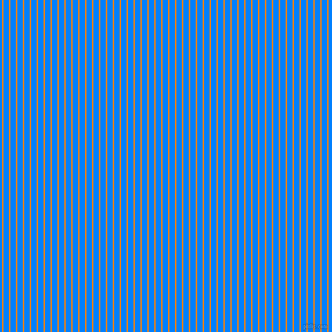 vertical lines stripes, 2 pixel line width, 8 pixel line spacing, Dark Orange and Dodger Blue vertical lines and stripes seamless tileable