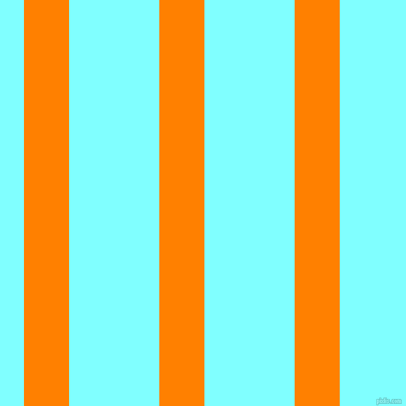 vertical lines stripes, 64 pixel line width, 128 pixel line spacing, Dark Orange and Electric Blue vertical lines and stripes seamless tileable