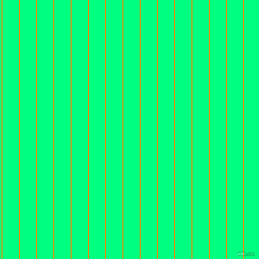 vertical lines stripes, 2 pixel line width, 32 pixel line spacing, Dark Orange and Spring Green vertical lines and stripes seamless tileable