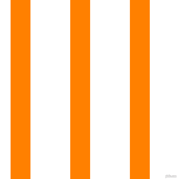 vertical lines stripes, 64 pixel line width, 128 pixel line spacing, Dark Orange and White vertical lines and stripes seamless tileable