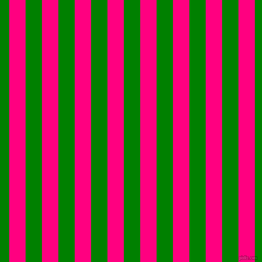 vertical lines stripes, 32 pixel line width, 32 pixel line spacing, Deep Pink and Green vertical lines and stripes seamless tileable