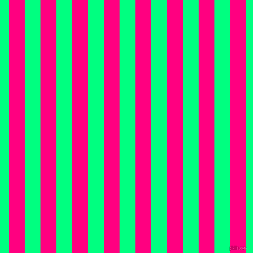vertical lines stripes, 32 pixel line width, 32 pixel line spacing, Deep Pink and Spring Green vertical lines and stripes seamless tileable