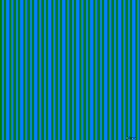 vertical lines stripes, 8 pixel line width, 8 pixel line spacing, Dodger Blue and Green vertical lines and stripes seamless tileable