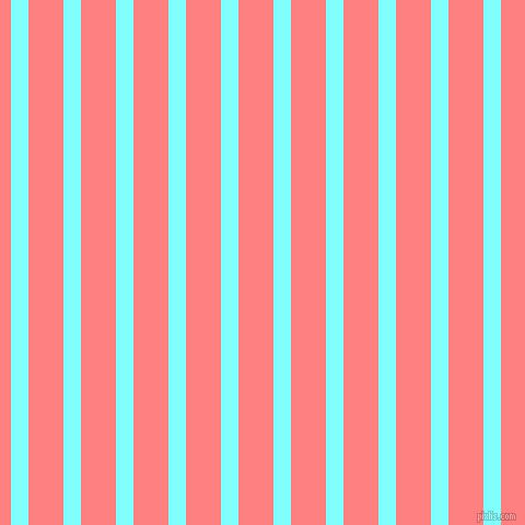 vertical lines stripes, 16 pixel line width, 32 pixel line spacing, Electric Blue and Salmon vertical lines and stripes seamless tileable