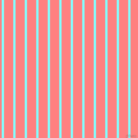 vertical lines stripes, 8 pixel line width, 32 pixel line spacing, Electric Blue and Salmon vertical lines and stripes seamless tileable