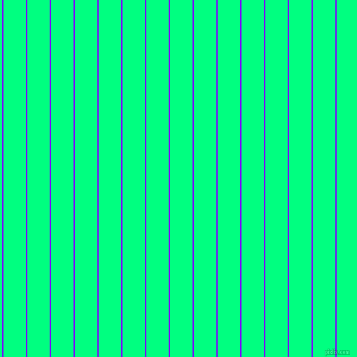 vertical lines stripes, 2 pixel line width, 32 pixel line spacing, Electric Indigo and Spring Green vertical lines and stripes seamless tileable