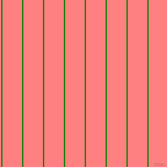 vertical lines stripes, 4 pixel line width, 64 pixel line spacing, Green and Salmon vertical lines and stripes seamless tileable