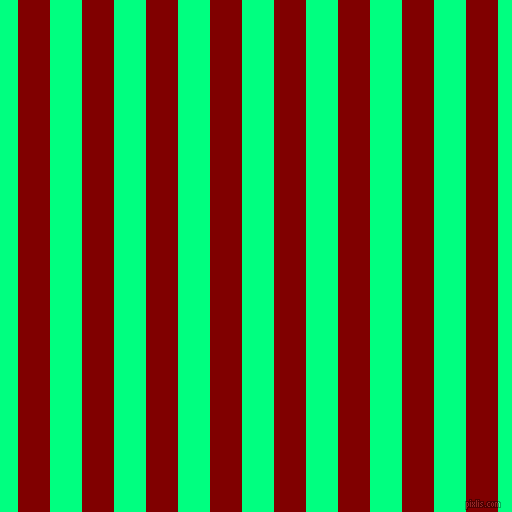 vertical lines stripes, 32 pixel line width, 32 pixel line spacing, Maroon and Spring Green vertical lines and stripes seamless tileable