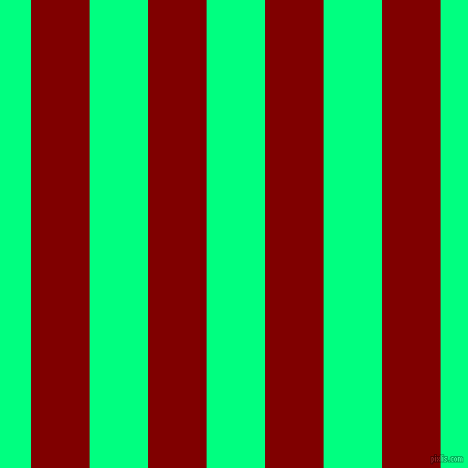 vertical lines stripes, 64 pixel line width, 64 pixel line spacing, Maroon and Spring Green vertical lines and stripes seamless tileable