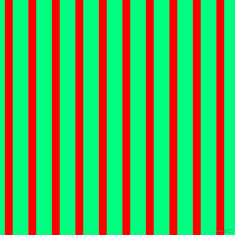 vertical lines stripes, 16 pixel line width, 32 pixel line spacing, Red and Spring Green vertical lines and stripes seamless tileable
