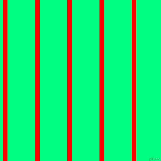 vertical lines stripes, 16 pixel line width, 96 pixel line spacing, Red and Spring Green vertical lines and stripes seamless tileable