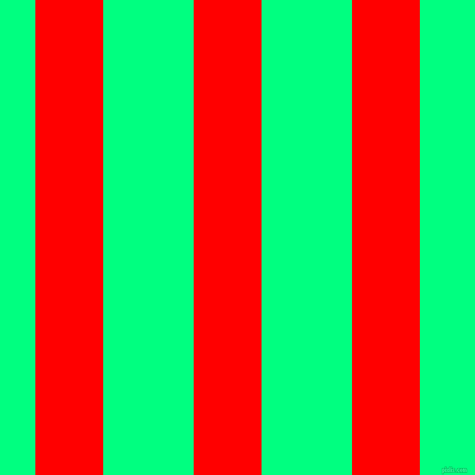 vertical lines stripes, 96 pixel line width, 128 pixel line spacing, Red and Spring Green vertical lines and stripes seamless tileable