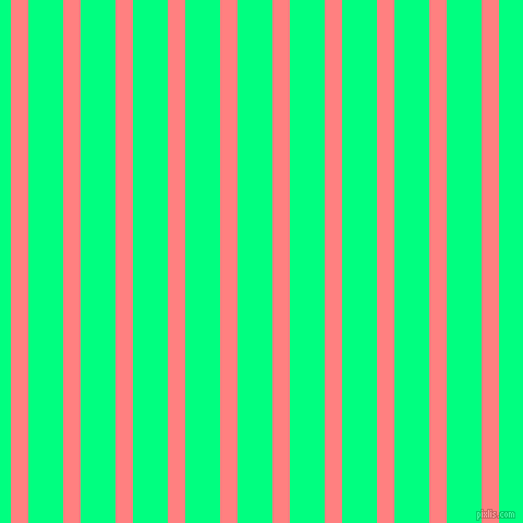 vertical lines stripes, 16 pixel line width, 32 pixel line spacing, Salmon and Spring Green vertical lines and stripes seamless tileable