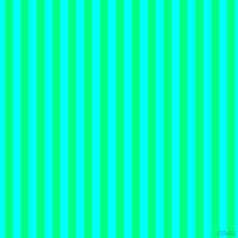 vertical lines stripes, 16 pixel line width, 16 pixel line spacing, Spring Green and Aqua vertical lines and stripes seamless tileable