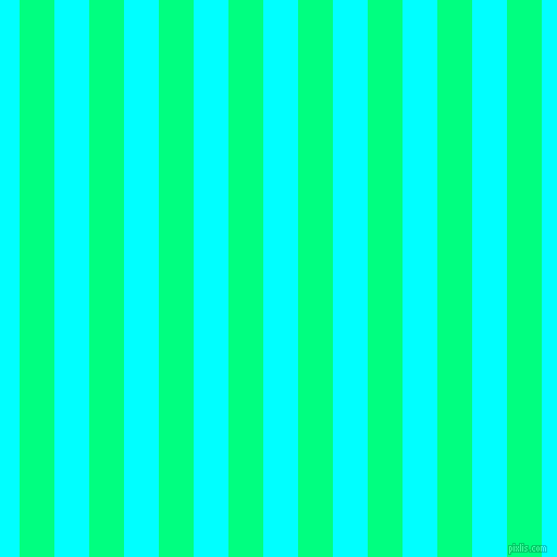 vertical lines stripes, 32 pixel line width, 32 pixel line spacing, Spring Green and Aqua vertical lines and stripes seamless tileable