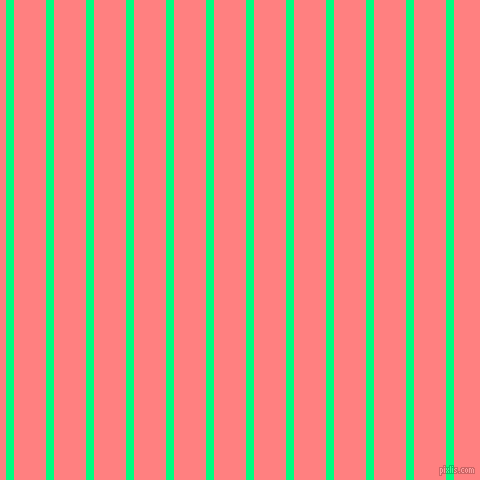 vertical lines stripes, 8 pixel line width, 32 pixel line spacing, Spring Green and Salmon vertical lines and stripes seamless tileable