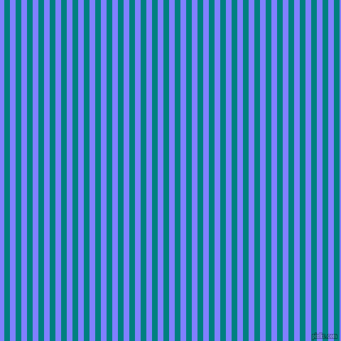 vertical lines stripes, 8 pixel line width, 8 pixel line spacing, Teal and Light Slate Blue vertical lines and stripes seamless tileable