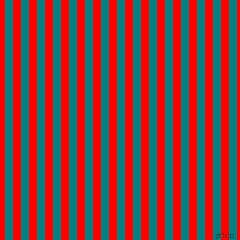 vertical lines stripes, 16 pixel line width, 16 pixel line spacing, Teal and Red vertical lines and stripes seamless tileable