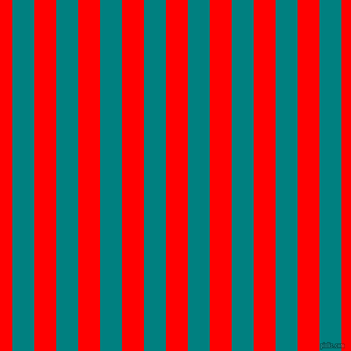 vertical lines stripes, 32 pixel line width, 32 pixel line spacing, Teal and Red vertical lines and stripes seamless tileable