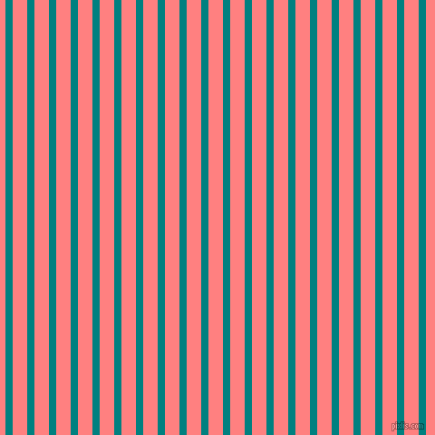 vertical lines stripes, 8 pixel line width, 16 pixel line spacing, Teal and Salmon vertical lines and stripes seamless tileable