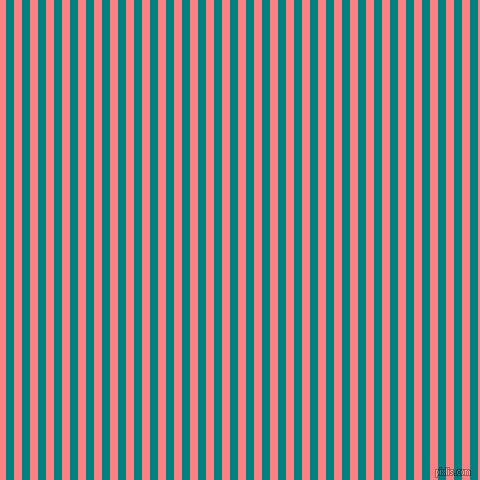 vertical lines stripes, 8 pixel line width, 8 pixel line spacing, Teal and Salmon vertical lines and stripes seamless tileable