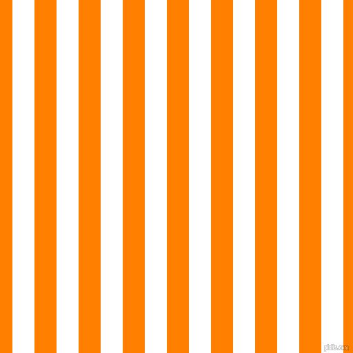 vertical lines stripes, 32 pixel line width, 32 pixel line spacing, White and Dark Orange vertical lines and stripes seamless tileable